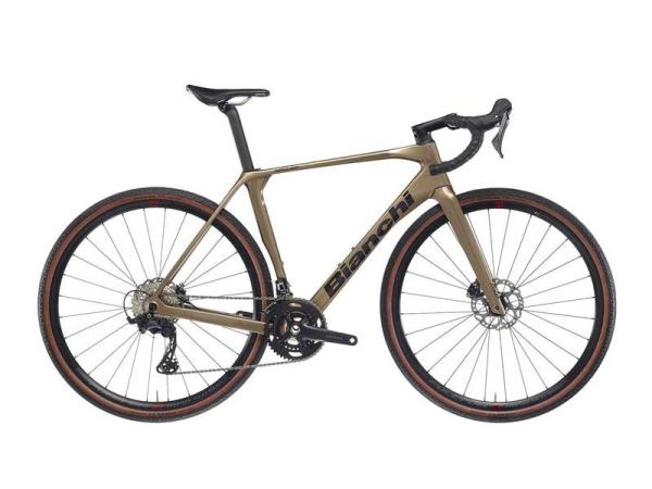 BIANCHI Impulso Comp GRX610 Lite - Terra/BlackGlossy XS
