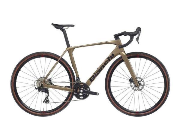 BIANCHI Impulso Comp GRX610 Lite - Terra/BlackGlossy M