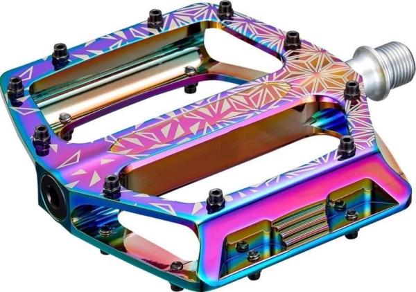 SUPACAZ KRYPTO CNC Alloy Pedal - oil slick