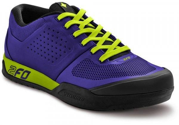 SPECIALIZED 2FO Flat MTB Shoe Woman IND/HYP GRN indigo hyper green 39
