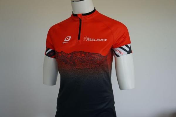 RADLADEN Trikot "Hoher G&ouml;ll" Men QLOOM capricorn red L