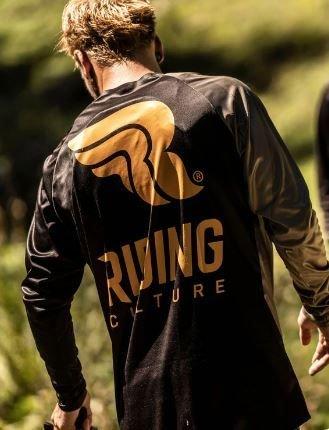 RIDING CULTURE Sender Shirt Longsleeve green/yellow S