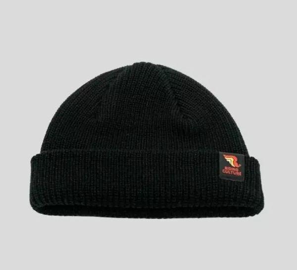 RIDING CULTURE Fischerman Beanie black