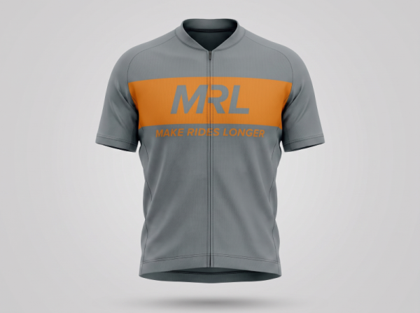 MRL Jersey Comfort grey/orange XL