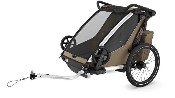 Thule Chariot Cross 2 Double  XXL braun, silber