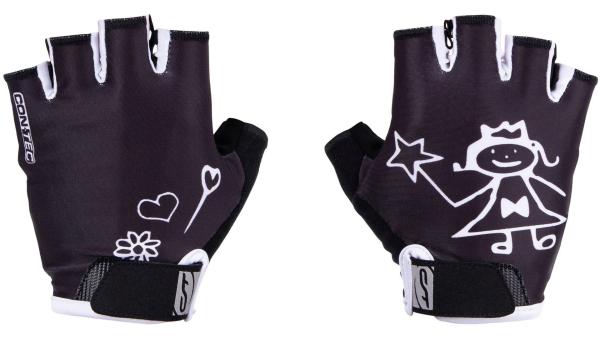 CONTEC Girly Kinder L schwarz, wei&szlig;