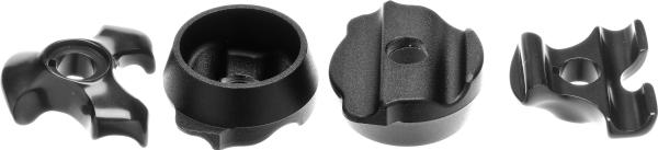 Specialized Anodized Pave Clamp 7+9mm Black One Size