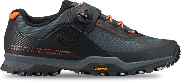 Specialized Rime 2.0 Hydroguard Mountain Bike Shoe Black/Cast battleship/Blaze 36