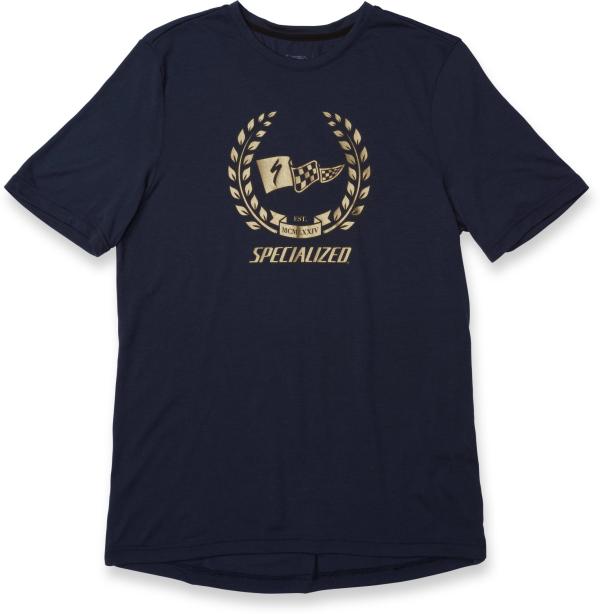 Specialized drirelease&Acirc;&reg; Champion T-Shirt Navy/Gold Small